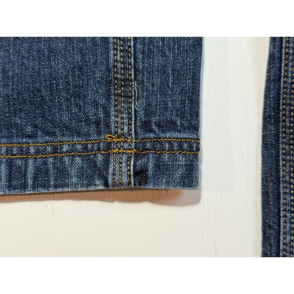 Duluth Trading Co Flex Ballroom Jeans Mens 42x34 Dark Wash Indigo Denim NWT - Picture 5 of 7